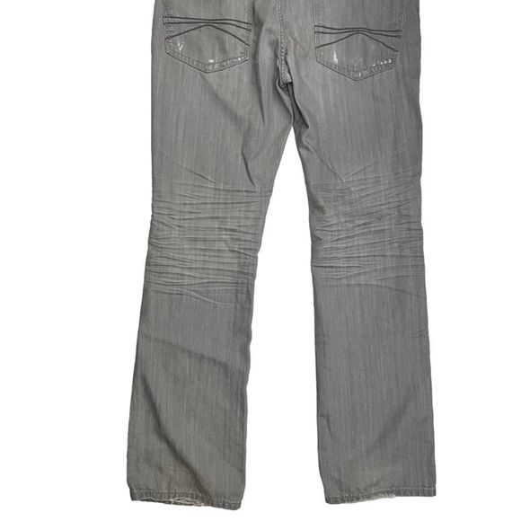Express Jeans Mens Slim Low Rise Boot Cut 36x34 - Picture 9 of 12